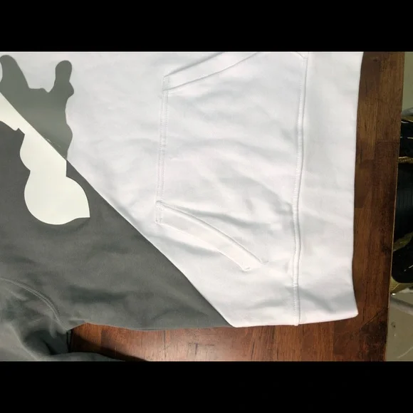 Sz Various Akoo Hoodie gray & white - Picture 3 of 6